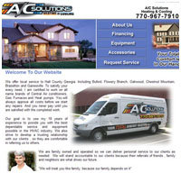 hvac, heating and cooling web designers